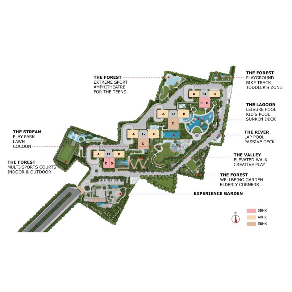 PS Vaanya — Urban Forest Residences — Master Layout Plan